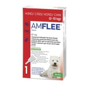 Amflee 67 mg Lösung zum Auftropfen für kleine Hunde 2-10kg