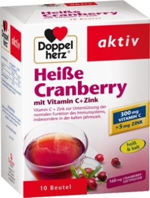 Doppelherz aktiv Heiße Cranberry mit Vitamin C + Zink