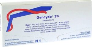 GENCYDO 3% Injektionslösung