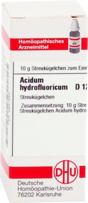 ACIDUM HYDROFLUORICUM D 12 Globuli