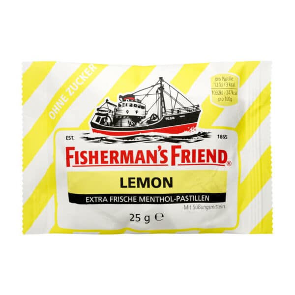 FISHERMANS FRIEND Lemon ohne Zucker Pastillen