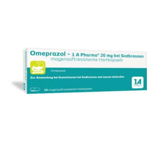 Omeprazol-1A Pharma 20mg bei Sodbrennen