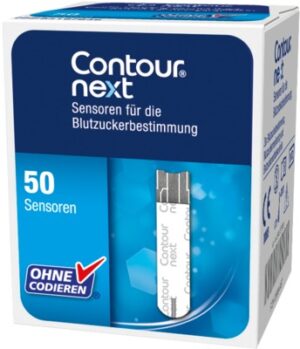 Contour next Sensoren Blutzuckerteststreifen