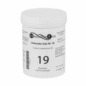 HOMOEOPATHIEFUCHS Schüssler-Salz Nummer 19 Cuprun arsenicosum D6 Biochemie