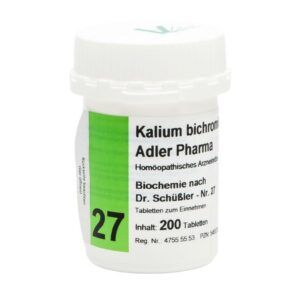Kalium bichromicum D12 Adler Pharma Nr.27
