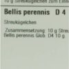 BELLIS PERENNIS D 4 Globuli