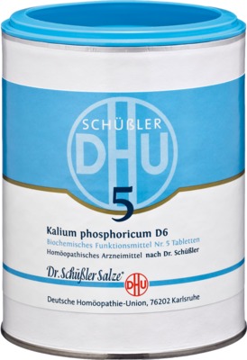 BIOCHEMIE DHU 5 Kalium phosphoricum D 6