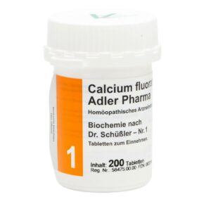Calcium fluoratum D12 T Adler Pharma Biochemie nach Dr. Schüßler Nr.1