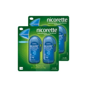 Nicorette Lutschtabletten freshmint 2mg 80 Stk. Doppelpack