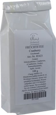CRANBERRY FRÜCHTETEE aromatisiert