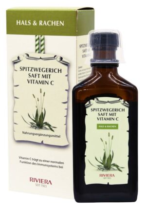 Riviera Spitzwegerich Saft mit Vitamin C