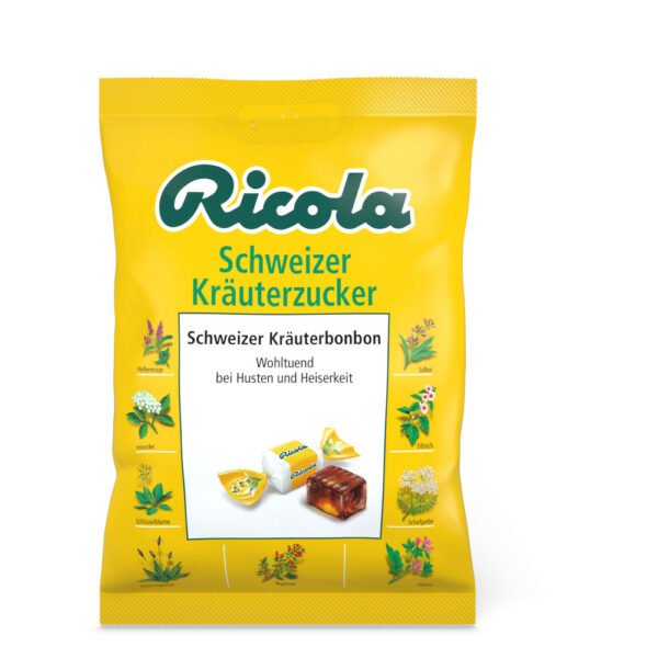 RICOLA mit Zucker Beutel Kräuter Bonbons