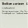 THALLIUM ACETICUM D 12 Globuli