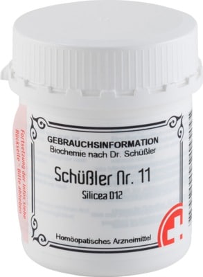 SCHÜSSLER Nr.11 Silicea D 12 Tabletten