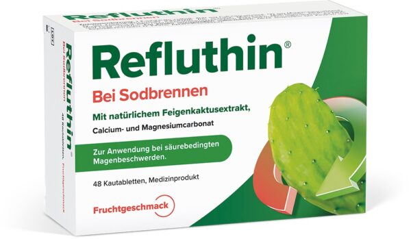 Refluthin bei Sodbrennen Fruchtgeschmack