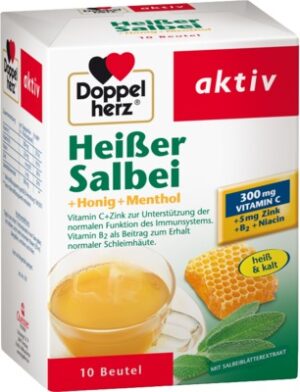 Doppelherz aktiv Heißer Salbei + Honig + Menthol