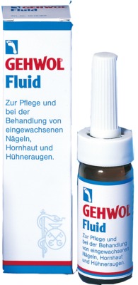 Gehwol Fluid Glasflasche