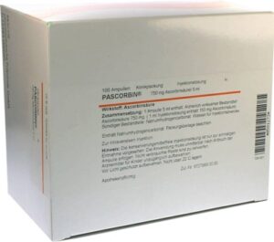 PASCORBIN 750 mg Ascorbinsäure/5ml Injektionslösung