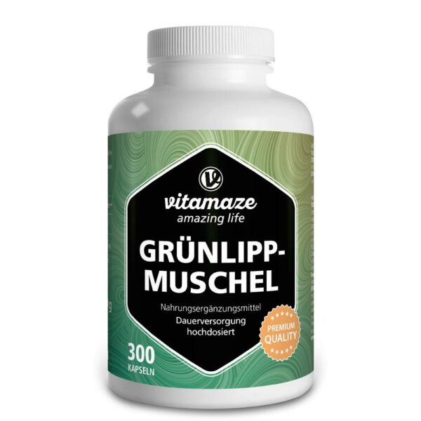 GRÜNLIPPMUSCHEL 500 mg hochdosiert