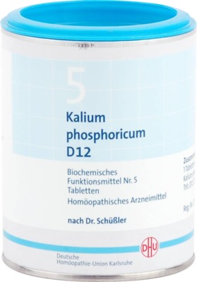 BIOCHEMIE DHU 5 Kalium phosphoricum D 12 Tabletten