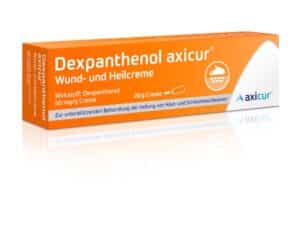 Dexpanthenol axicur Wund- und Heilcreme 50 mg/g
