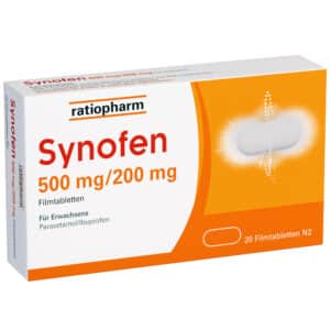 Synofen 500 mg/200 mg ratiopharm