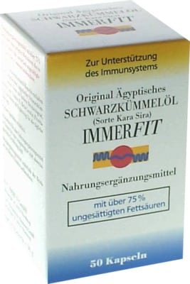 SCHWARZKÜMMELÖL Immerfit Kapseln