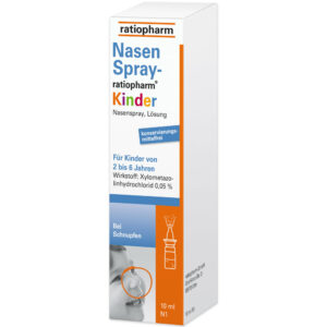 NasenSpray-ratiopharm Kinder zwischen 2 u. 6 Jahren