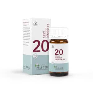 BIOCHEMIE Pflüger 20 Kalium alumin sulfuricum D 6 Tabletten