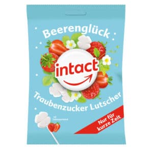 Intact Traubenzucker Lutscher Beerenglück