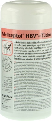 MELISEPTOL HBV Tücher Spenderbox