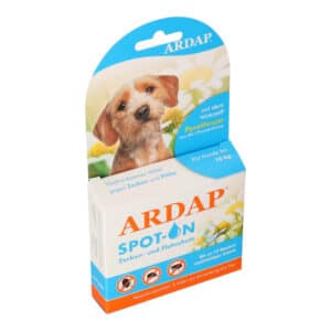 ARDAP SPOT-ON Zecken- und Flohschutz für Hunde bis 10 kg