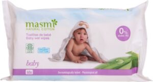 masmi BIO FEUCHTTÜCHER Baby 100% Bio-Baumwolle