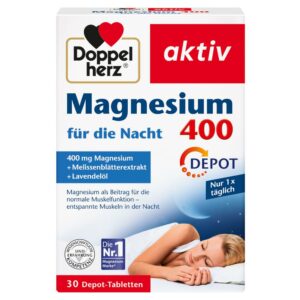 Doppelherz aktiv Magnesium 400 für die Nacht