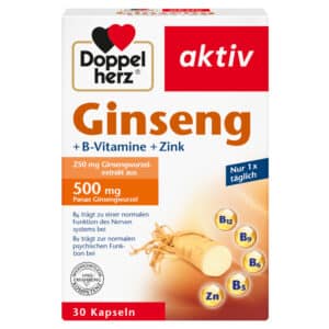 Doppelherz aktiv Ginseng 250 +B-Vitamine +Zink