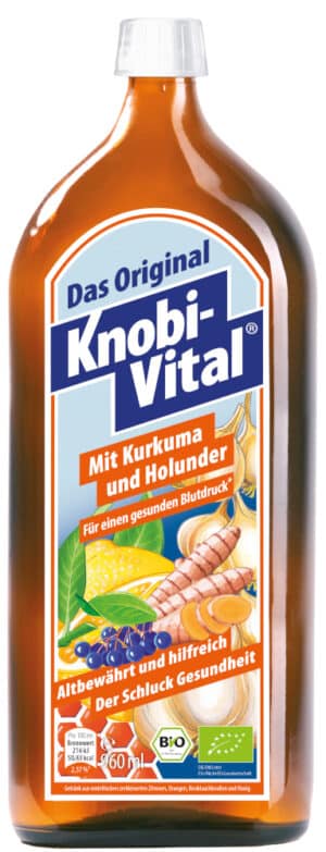 KnobiVital Kurkuma und Holunder Bio