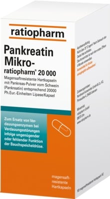 Pankreatin Mikro-ratiopharm 20000