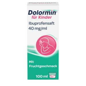 Dolormin für Kinder Ibuprofensaft 40mg/ml