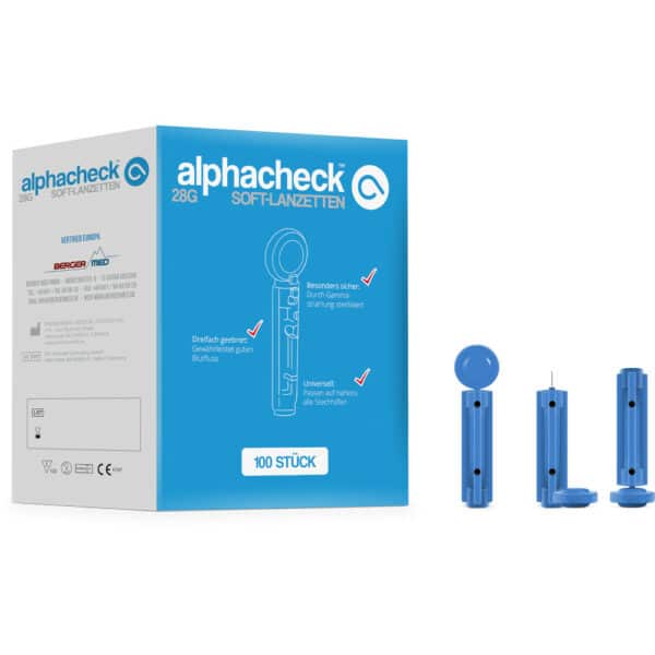 ALPHACHECK soft Lanzetten 28 G