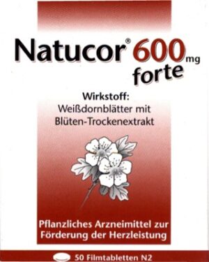 Natucor 600mg forte