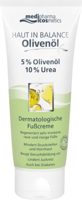 HAUT IN BALANCE Olivenöl Dermatologische Fußcreme 5% Olivenöl