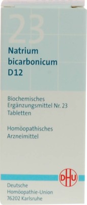 BIOCHEMIE DHU 23 Natrium bicarbonicum D 12 Tabl.