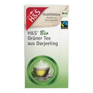 H&S Wohlfühltee Grüner Tee aus Darjeeling