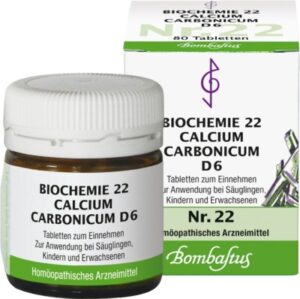 BIOCHEMIE 22 Calcium carbonicum D 6 Tabletten