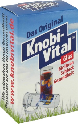 KNOBIVITAL Glas 5 cl Messbecher