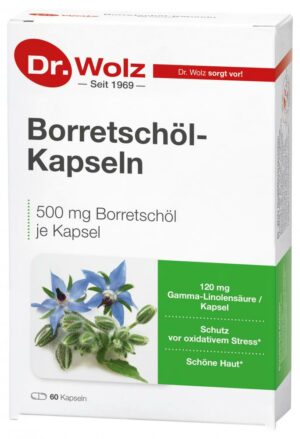 Dr. Wolz Borretschöl-Kapseln