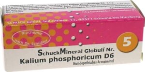 SCHUCKMINERAL Globuli 5 Kalium phosphoricum D6