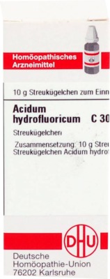 ACIDUM HYDROFLUORICUM C 30 Globuli