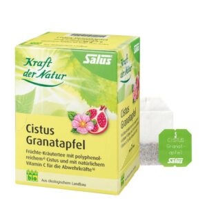 CISTUS GRANATAPFEL Tee Kraft der Natur Salus Filterbeutel