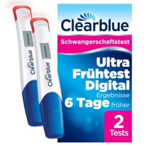 Clearblue Schwangerschaftstest ULTRA FRÜHTEST DIGITAL 2er